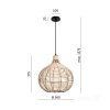 Lampa sufitowa BOHO REDDI 1xE27 Kobi Design